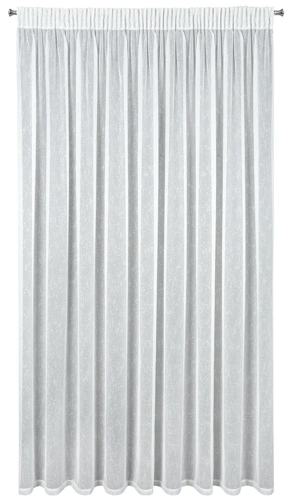 ZÁCLONA NA PÁSKE KELLY 300 X 250 CM BIELA