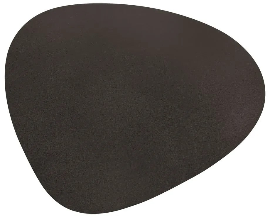Tmavosivá koža 92x108 cm Curve XXXL Bull – LIND DNA