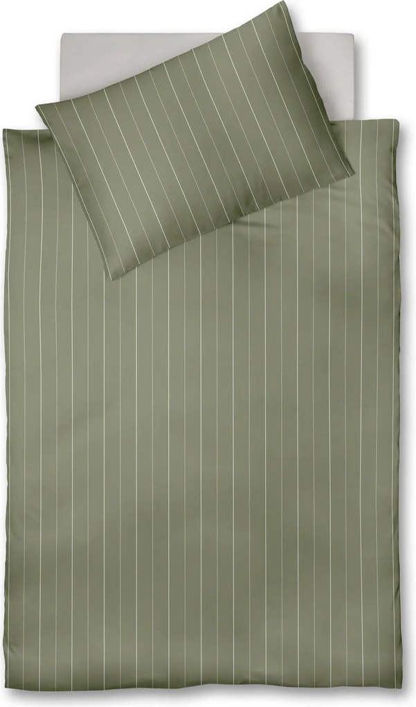 XXXLutz POSTEĽNÁ BIELIZEŇ, flanel, šalviovozelená, 140/200 cm Fleuresse - Obliečky & plachty - 003273073301