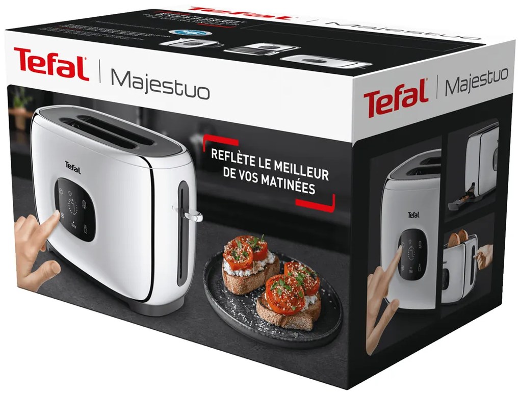 Hriankovač Tefal Majestuo TT883D10 Nerezový