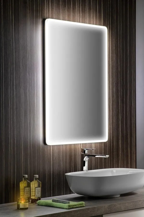 Sapho Sapho, PIRI zrkadlo s LED osvetlením 50x70cm, PR500