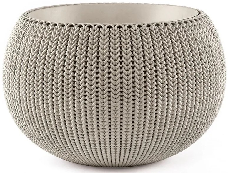 KETER COZIES M Závesný kvetináč, 36 x 36 x 22,5 cm, piesková 17202379