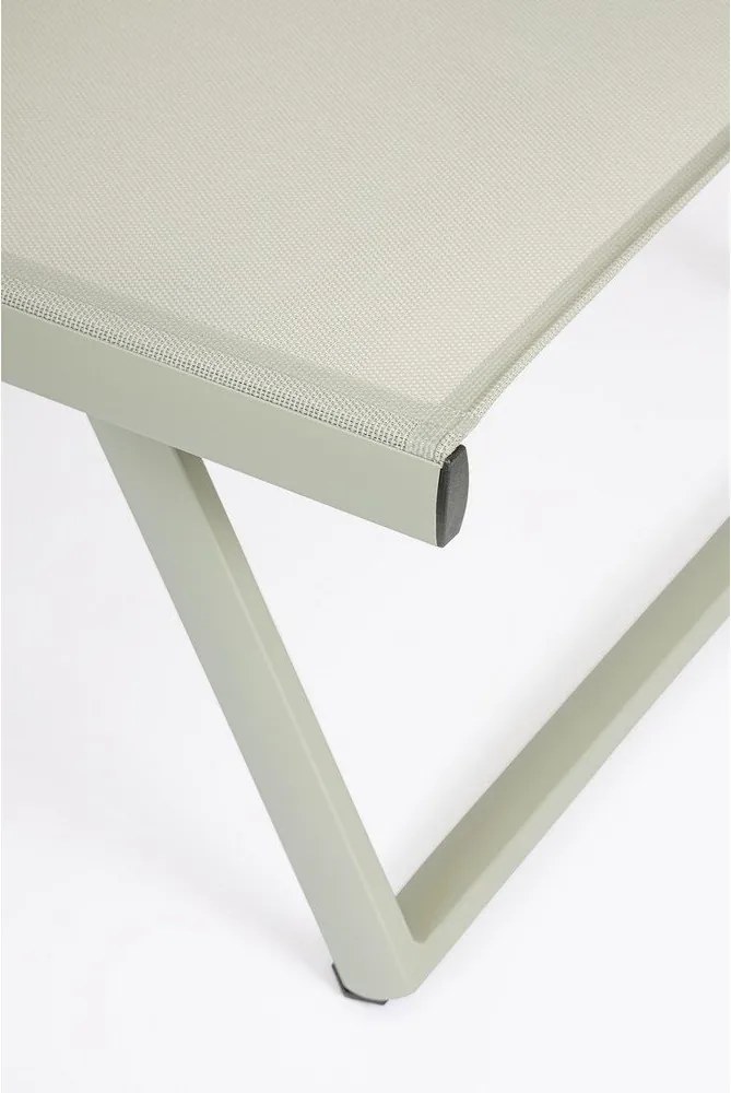 Taupe kovové záhradné ležadlo Taylor – Bizzotto