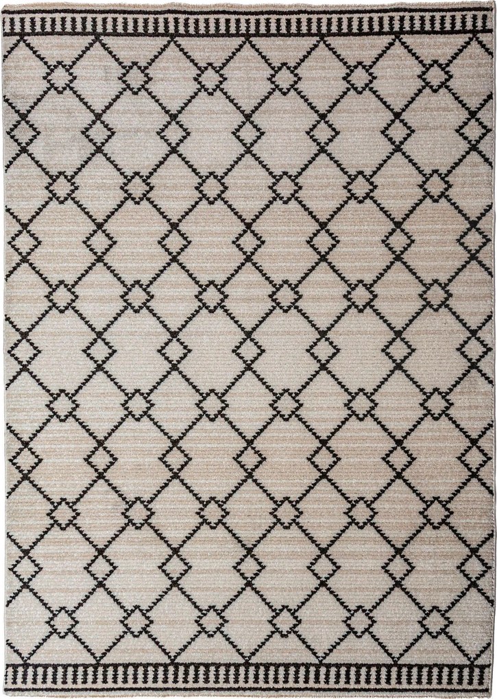 XXXLutz TKANÝ KOBEREC, 120/160 cm čierna Flair Rugs - Online Only bytové doplnky - 003165048701