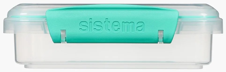 Krabička, box na desiatu - SISTEMA TOAST, zelená
