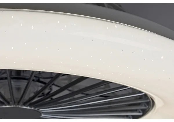 Rabalux - LED Stmievateľné stropné svietidlo s ventilátorom LED/30W/230V + DO