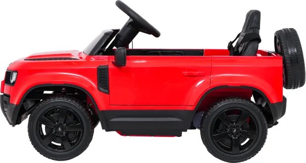 Elektrické autíčko Land Rover Defender červené