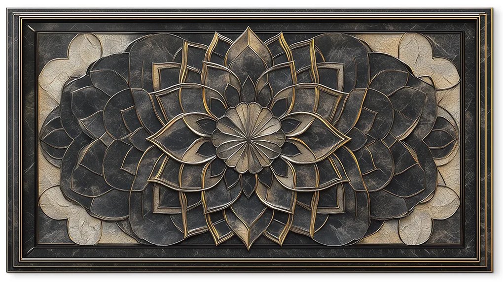 drevko | Mandala na stenu Pokoj 435 x 80 cm