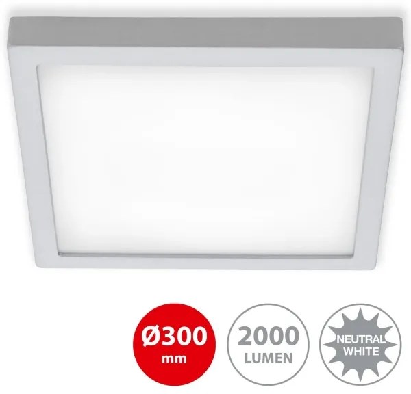 Briloner 7142-414 - LED Stropné svietidlo FIRE LED/21W/230V 4000K