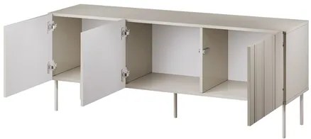 TV skrinka/stolík Mlerk 150 3D, Farby: matná béžová