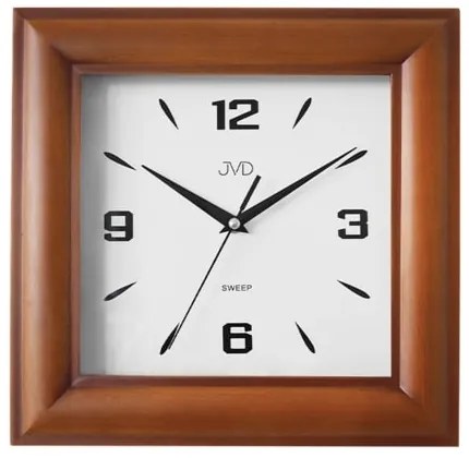Nástenné hodiny JVD NS20183.3, 32cm hnedá