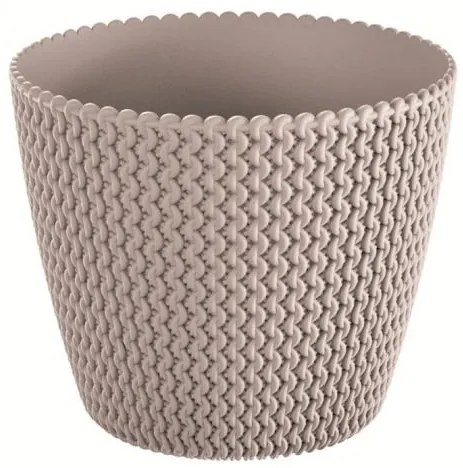 Prosperplast Kvetináč Splofy mocca, varianta 39,1 cm
