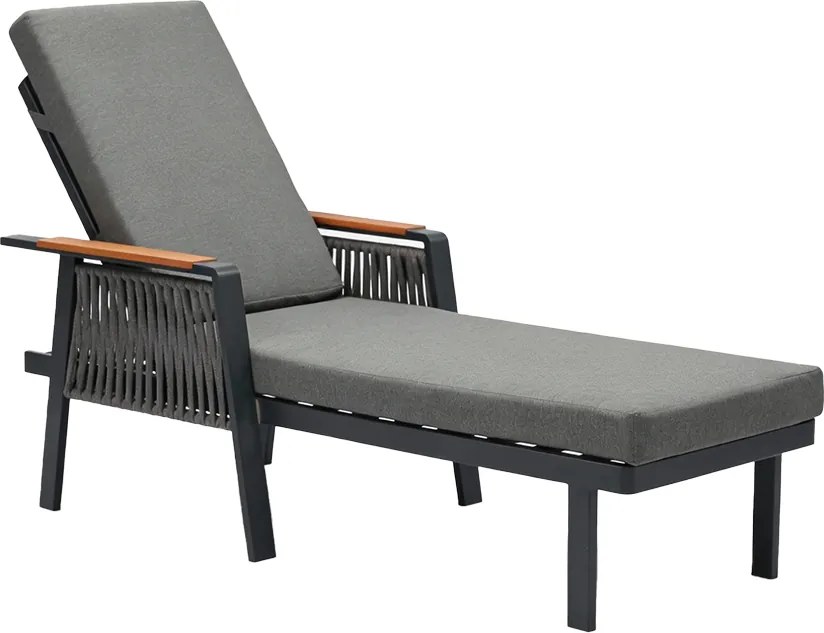 CH Luxusné záhradné hliníkové ležadlo Skopje