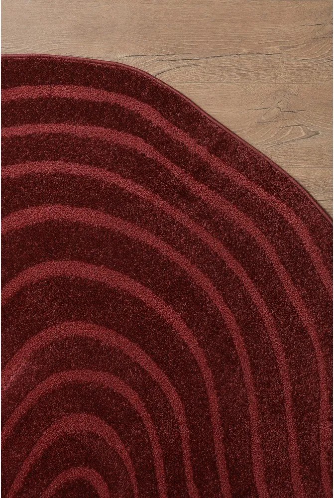 Vínovočervený koberec 160x230 cm Pebble – ESTE