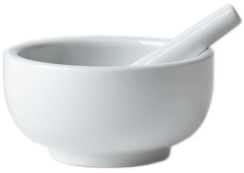 Porcelánový hmoždíř BASIC IV bílý