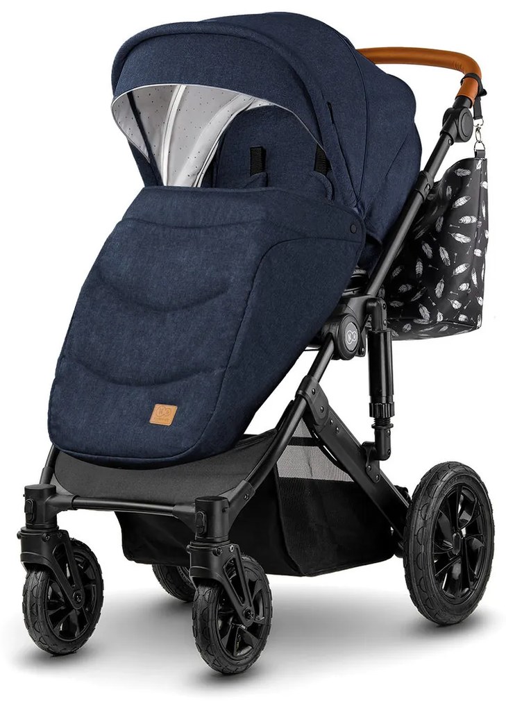 Kočík kombinovaný Kinderkraft Prime 3v1 - Deep Navy