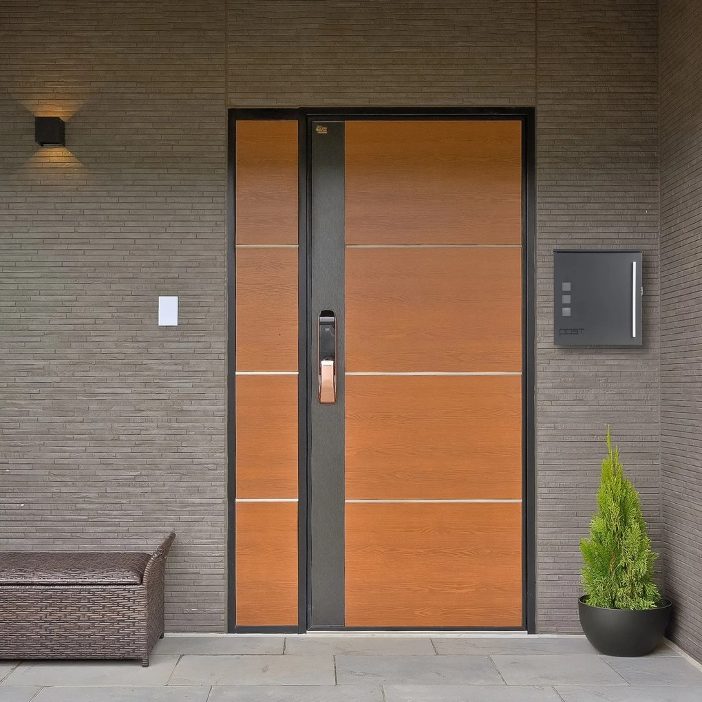 Poštová schránka MILUZ antracitová