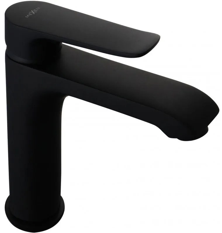Mexen Pecos, umývadlová batéria, čierna matná, 72700-70