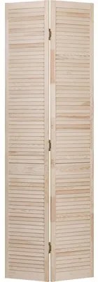 Dvere lamelové 242,2x39,4 cm borovica