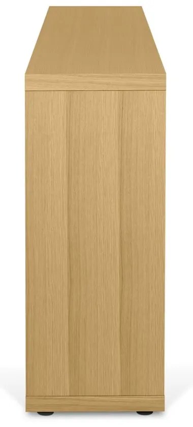Knižnica v dekore duba v prírodnej farbe 150x83 cm Berlin – TemaHome
