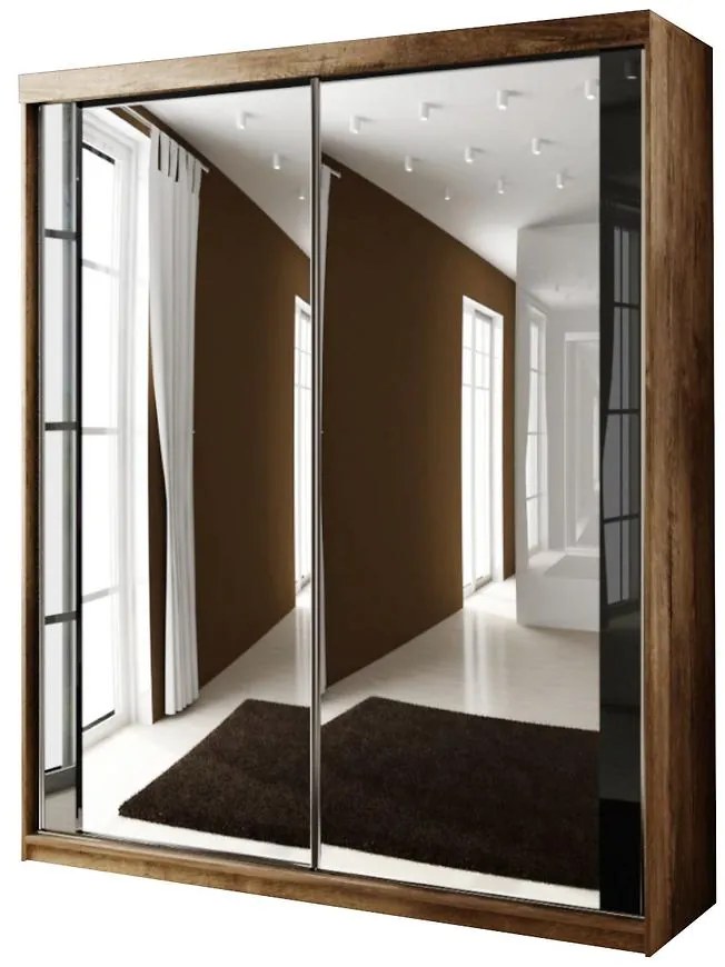 Skriňa Top 30 150 Tmavý jaseň