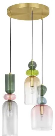Retro luster Murano 41.7 Farebné