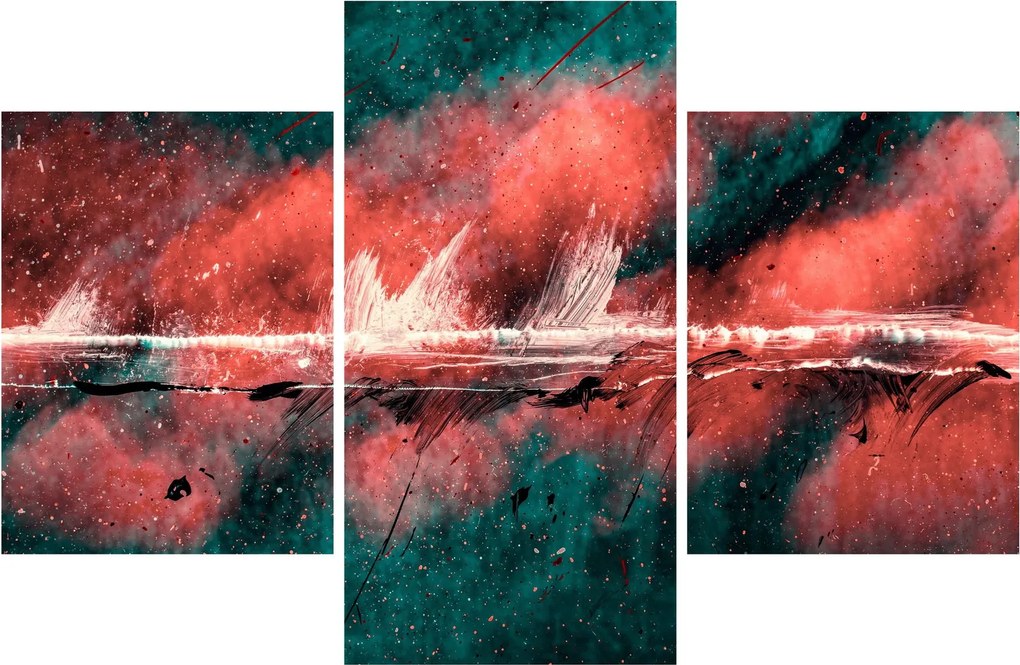 Obraz - Výbuch v petroleji (90x60 cm)