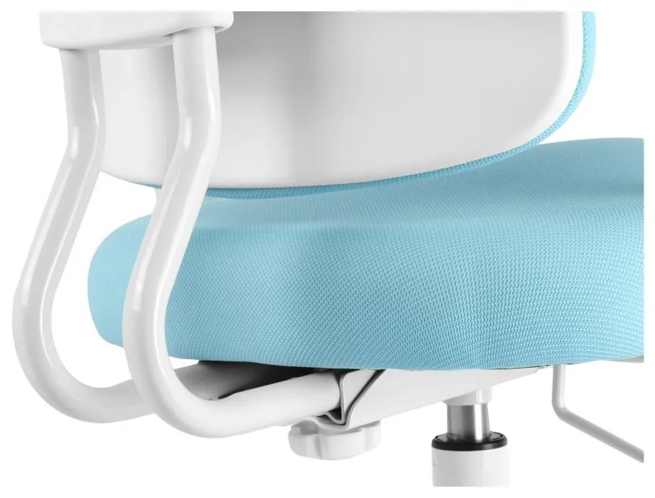 Detská rastúca stolička Neoseat KIDDY THREE — látka, modrá