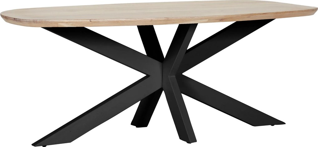 XXXLutz JEDÁLENSKÝ STÔL, dub, farba duba, 200/100/77 cm Livetastic - Stoly - 002362085403