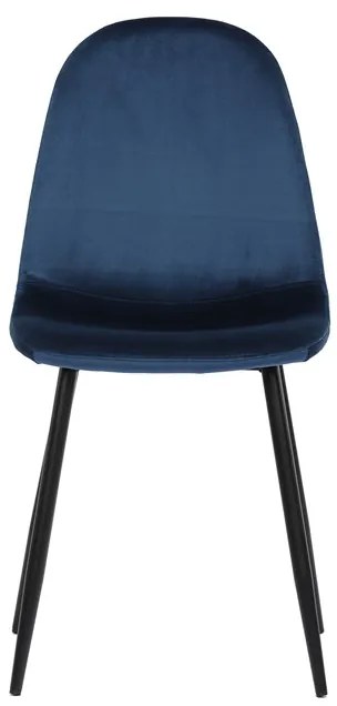 Autronic BONTEC Jedálenská stolička, modrá, zamatová látka, CT-971 BLUE4 Farba: Zelená