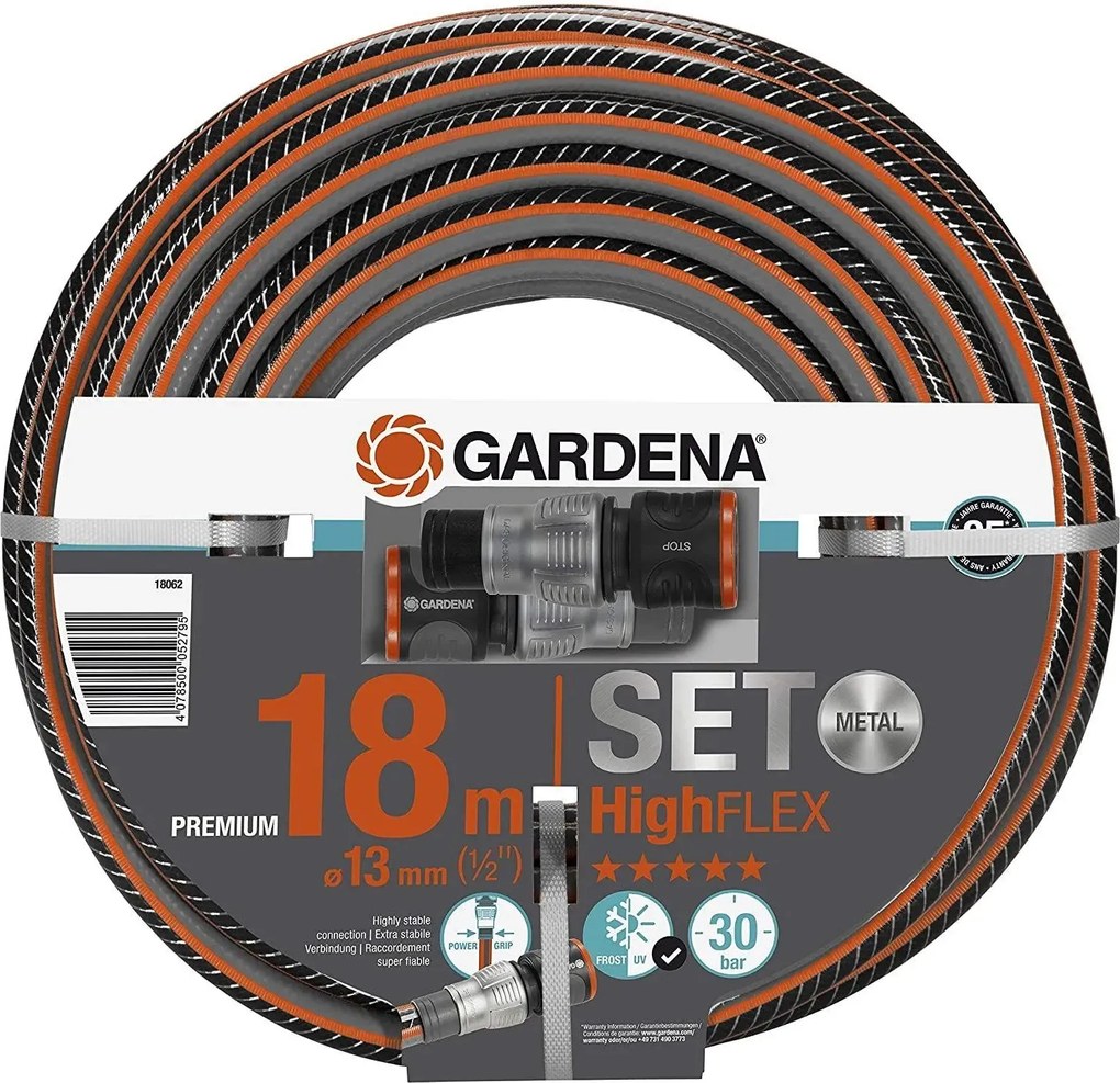 Gardena Záhradná Hadica Highflex 1/2" 18 M Premium S Konektormi 18062-20