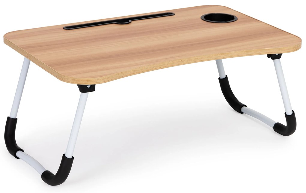 ModernHome Malý stolík na notebook 60x40cm - Drevo