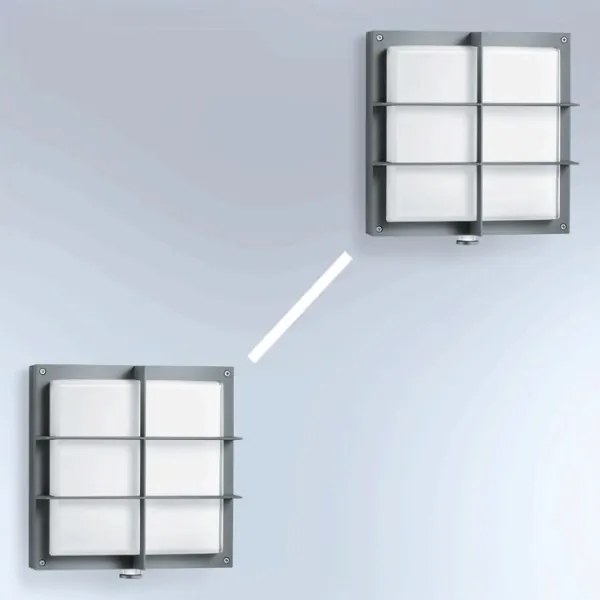 STEINEL 053031- LED Vonkajšie nástenné svietidlo so senzorom L691 LED/9W/230V IP44