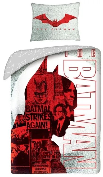 Batman bavlnené obliečky 70x90+140x200 cm