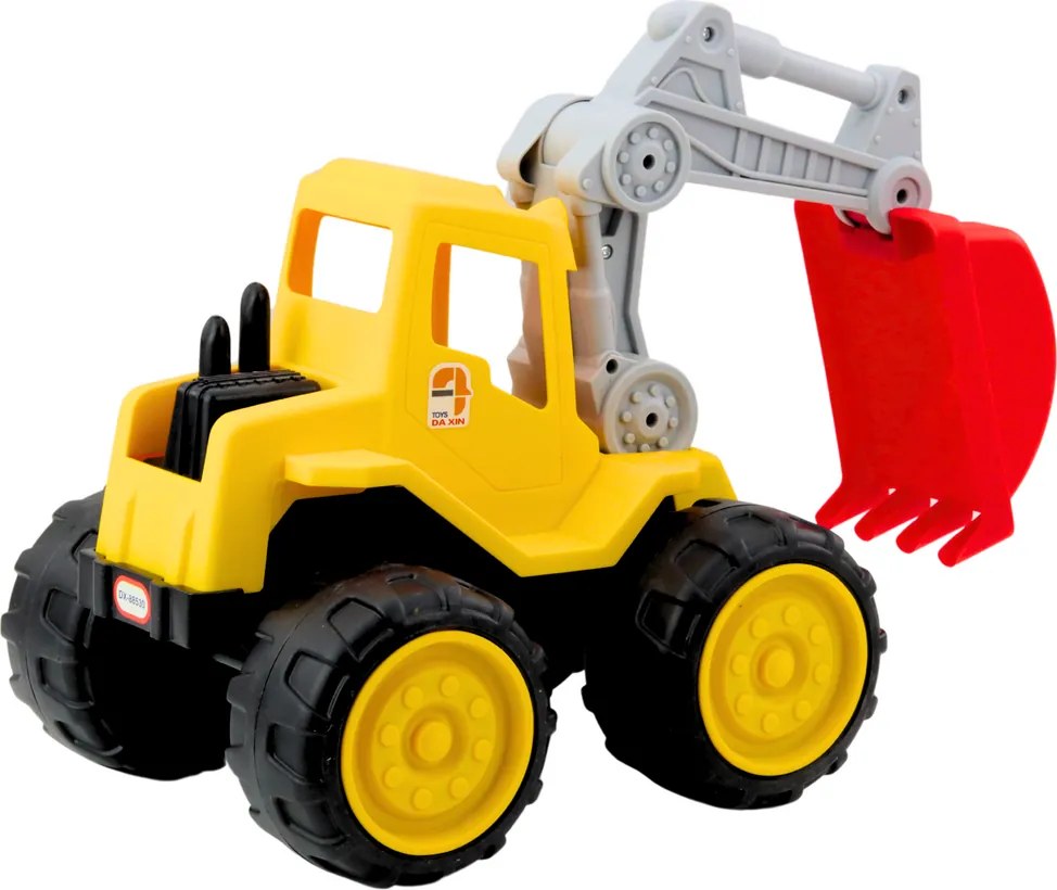 LEAN Toys Detské záhradné rýpadlo na piesok žlté
