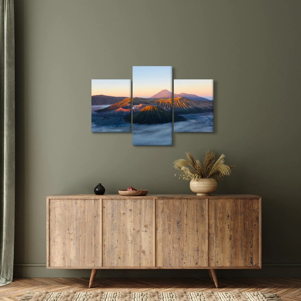 Obraz hory Bromo v Indonézii (90x60 cm)