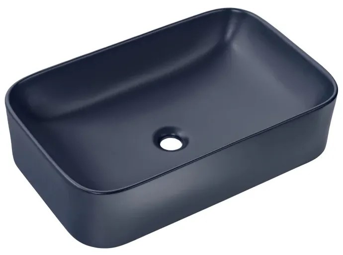 Umývadlo na dosku Kama 50 cm modré