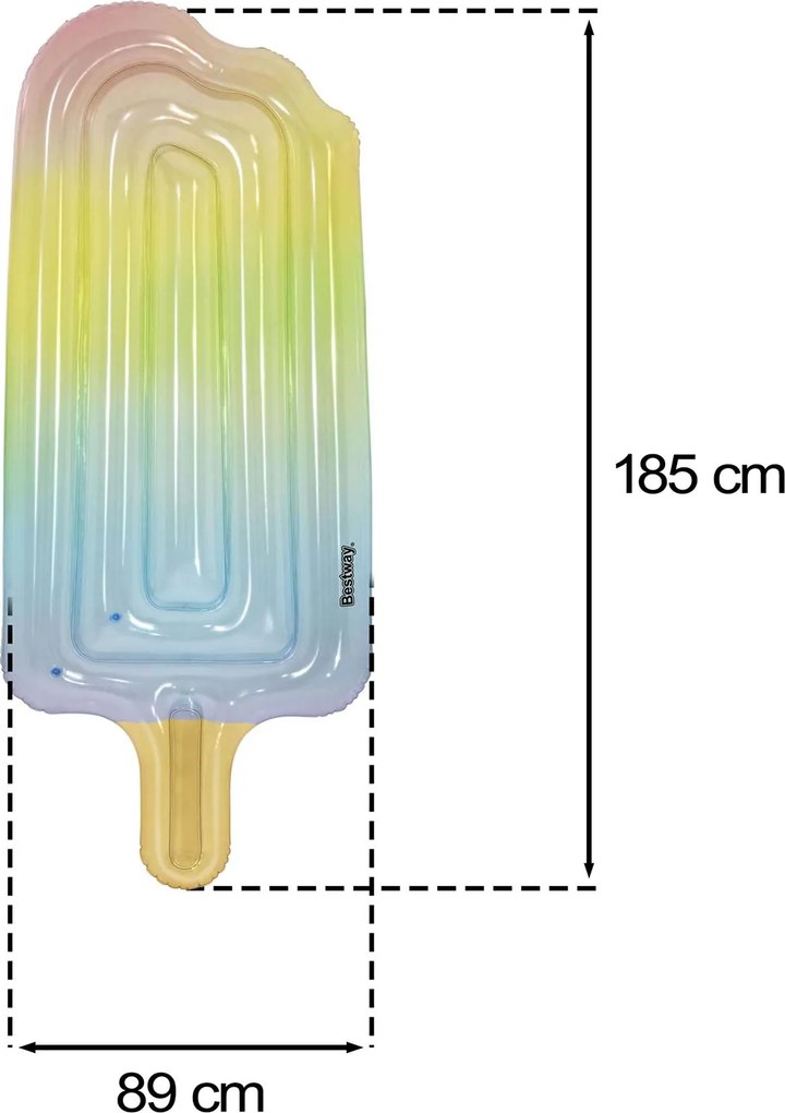 Nafukovacia plážová plavecká matrac 152 x 71 cm Bestway 43161N