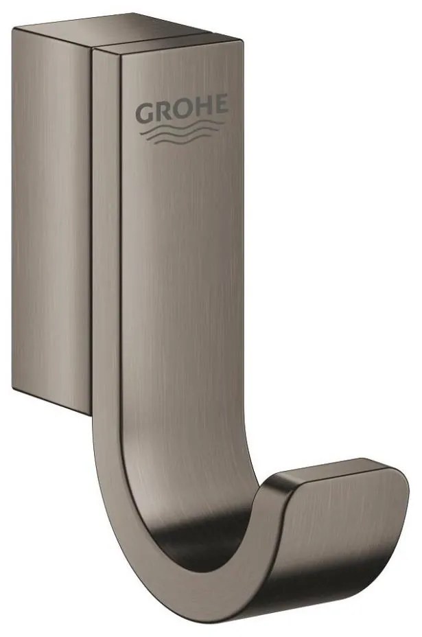 GROHE 41039AL0 -Háčik na župan SELECTION 5,2 cm × 1,5 cm × 4,4 cm grafit