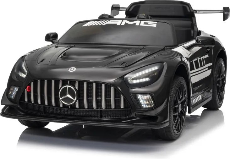 LEAN CARS Elektrické autíčko Mercedes AMG GT3, čierne