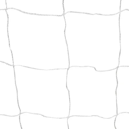 vidaXL Futbalové bránky so sieťami 2 ks 182x61x122 cm oceľové biele-