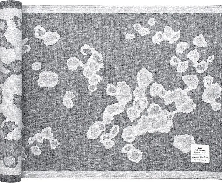 Podložka do sauny Saimaannorppa 46x150, sivá