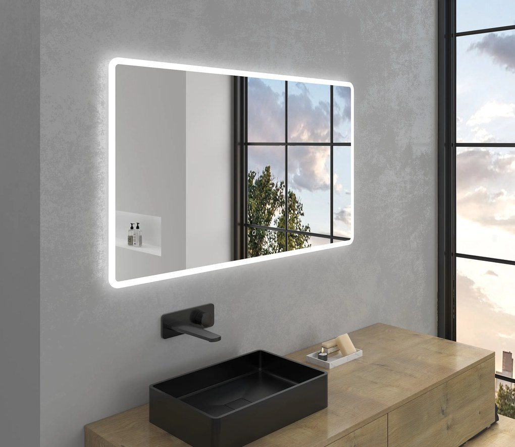 Cerano Speculare, kúpeľňové LED zrkadlo 140x70 cm, CER-CER-429292