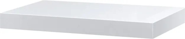 Nástenná polica 40 cm biela P-023 WT lesk