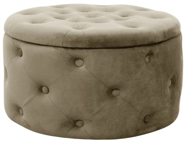 Úložná taburetka ALIA béžová