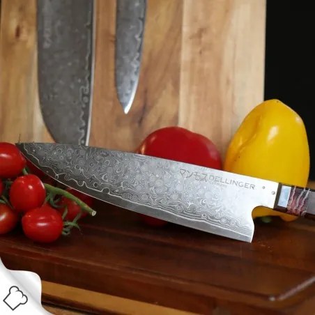 nůž šéfkuchaře Chef 230mm Dellinger Manmosu - Professional Damascus