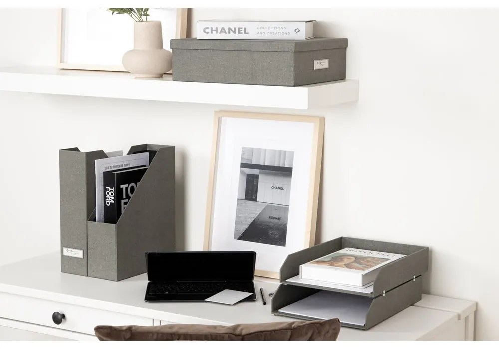 Kartónové organizéry na dokumenty v súprave 5 ks Holger – Bigso Box of Sweden