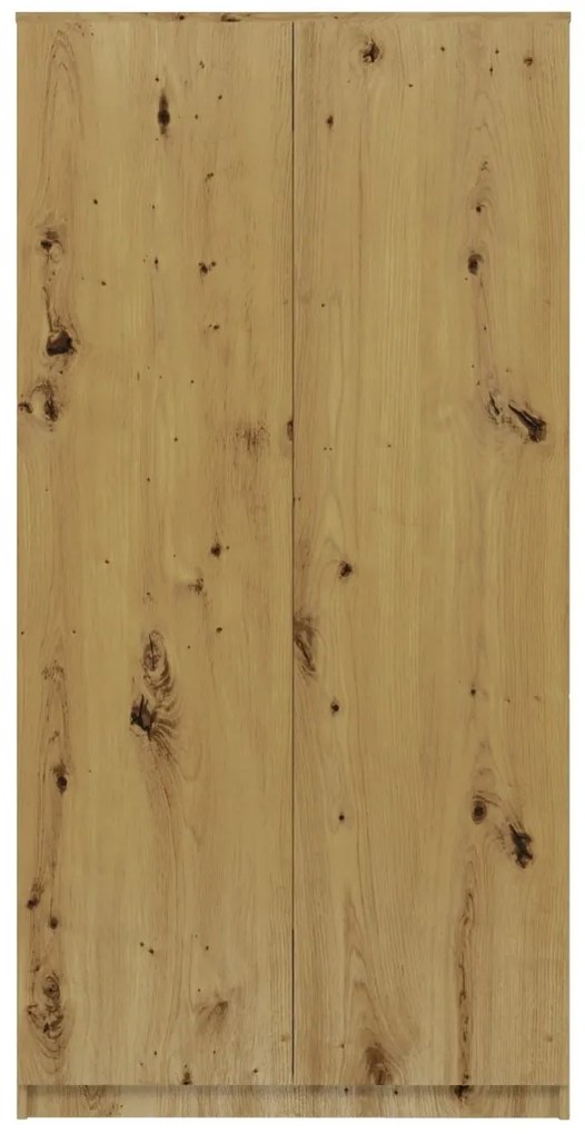 Šatníková skriňa Malva 90 cm dub artisan