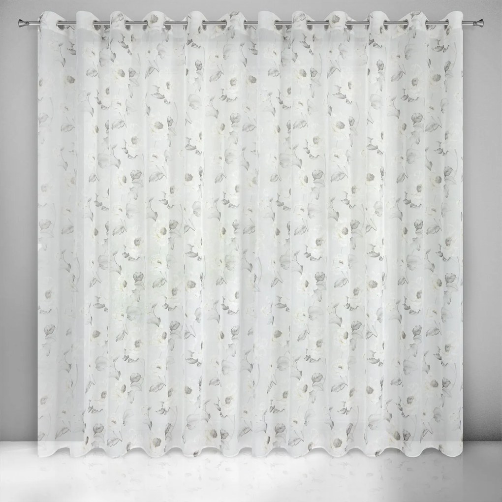 ZÁCLONA NA KRÚŽKOCH BESSY2 350X250 CM VIACFAREBNÁ