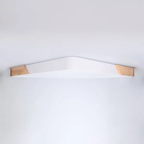 Brilagi - stmievateľné LED svietidlo PILANA LED/60W/230V dub/biela 56x56 cm + DO